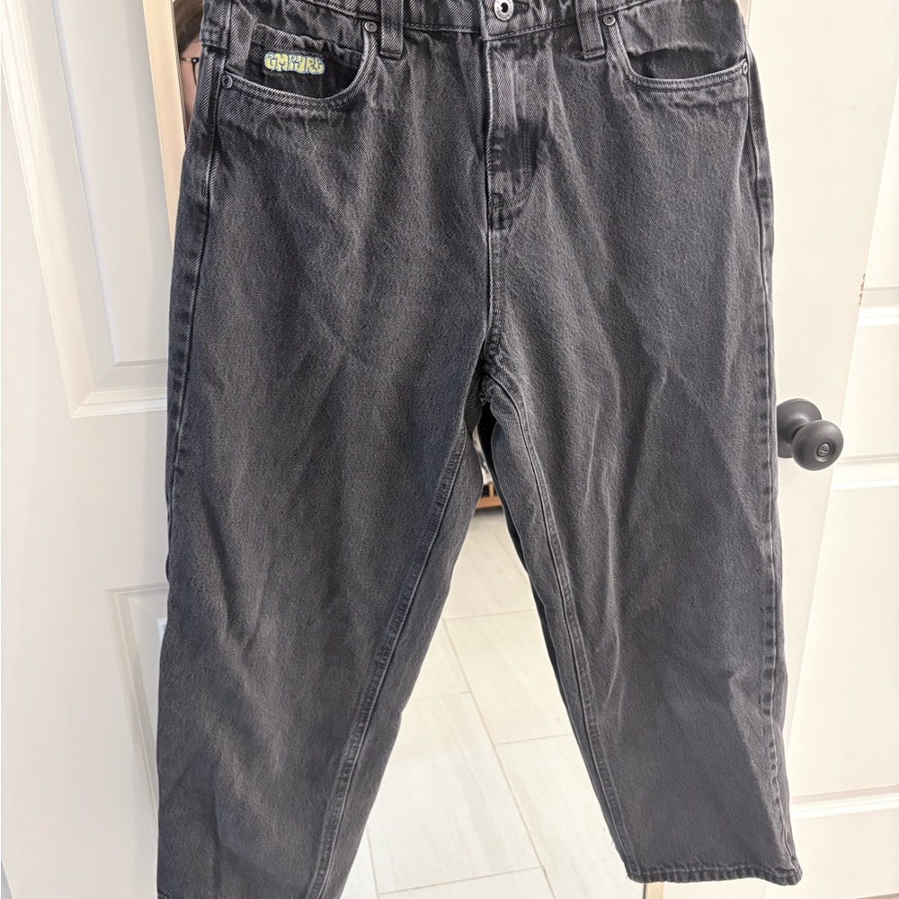 Empyre Charcoal Wide Leg Jeans